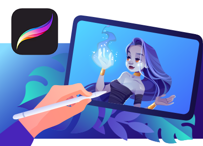 Онлайн курс Основы цифрового рисунка в Procreate от Coddy