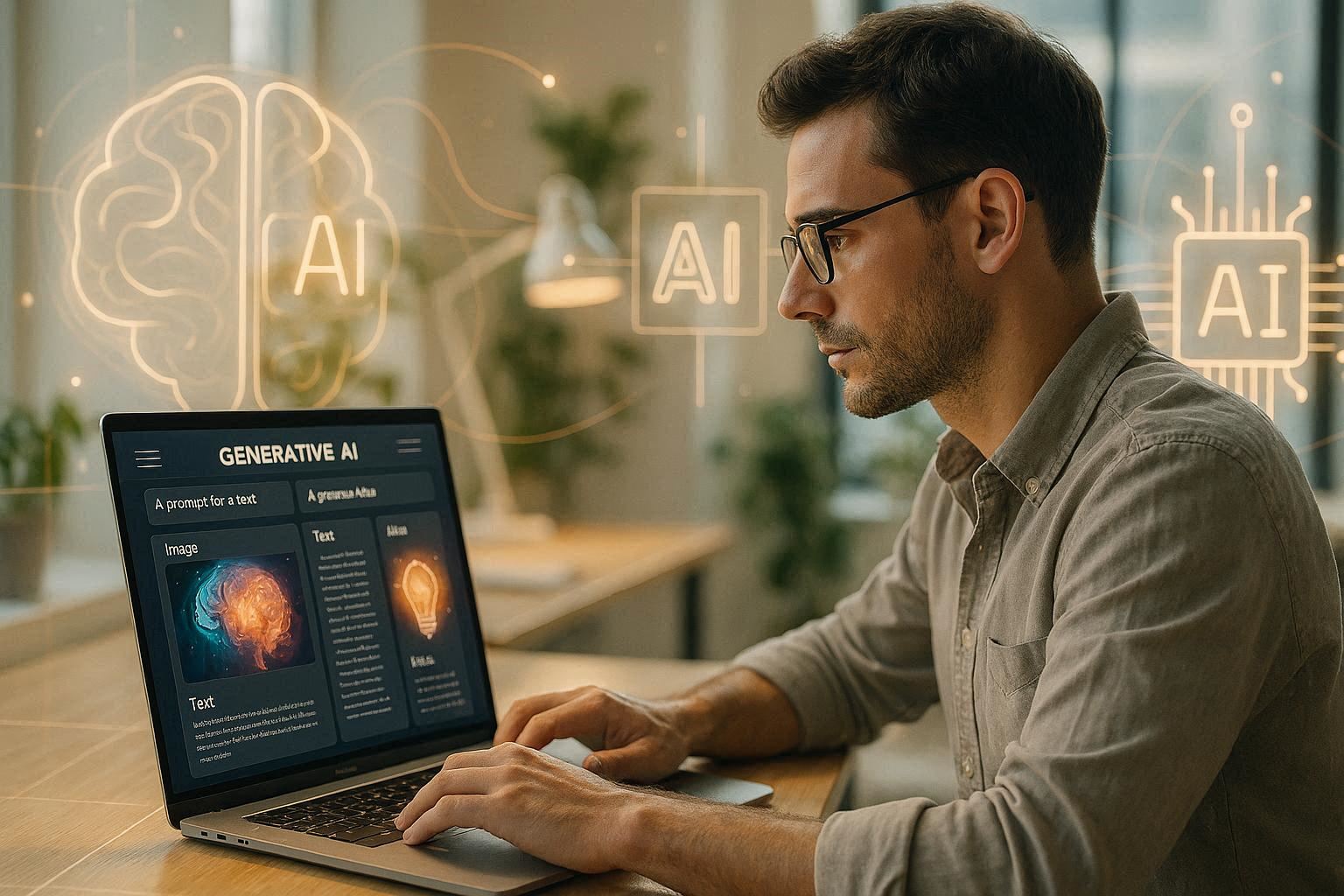 Онлайн курс Создавай контент с нейросетями от Allcourses