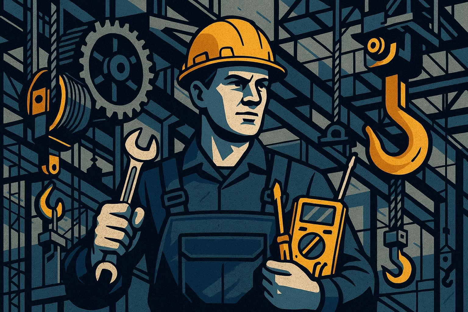 Онлайн курс Слесарь по техническому обслуживанию оборудования подъемных сооружений от Единый Центр Обучения