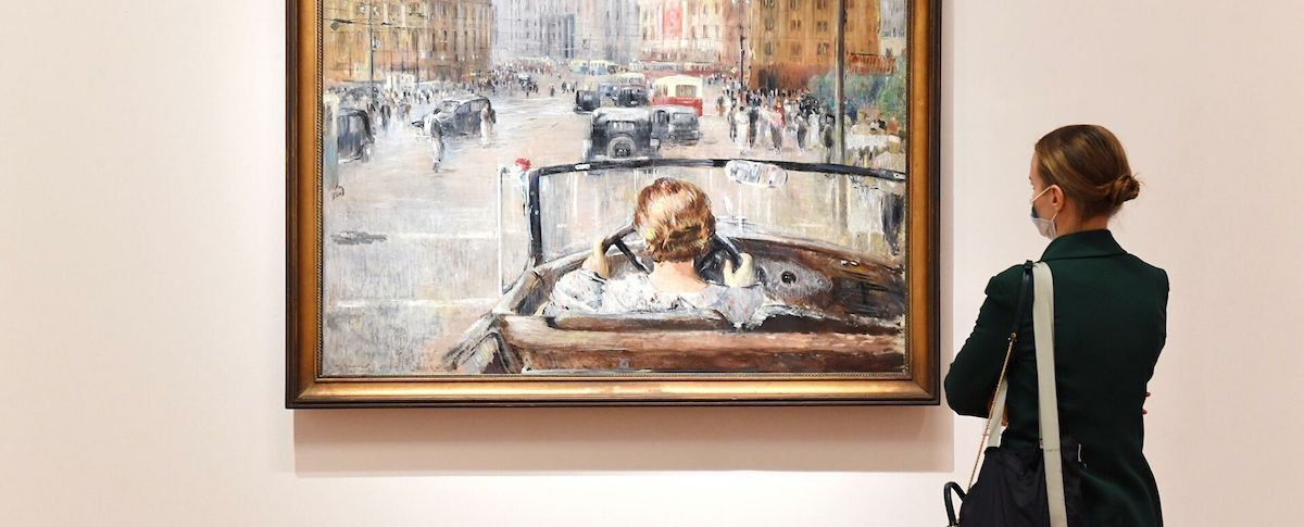 Онлайн курс Юрий Пименов в Третьяковке: лекция перед выставкой от Level One