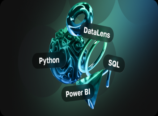 Онлайн курс Основы анализа данных в SQL, Python, Power BI, DataLens от Нетология