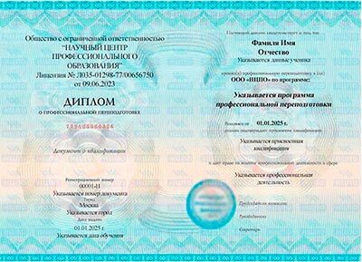 Онлайн курс Инженер-сметчик: переподготовка с дипломом от НЦПО